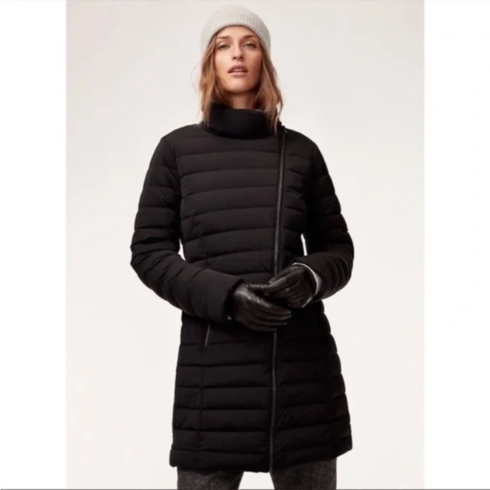 Aritzia Babaton Reza Goose Down Water Repellent Windproof Quilted Puffer Coat